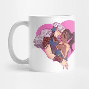 Beuyasha Valentine’s Day with heart Mug